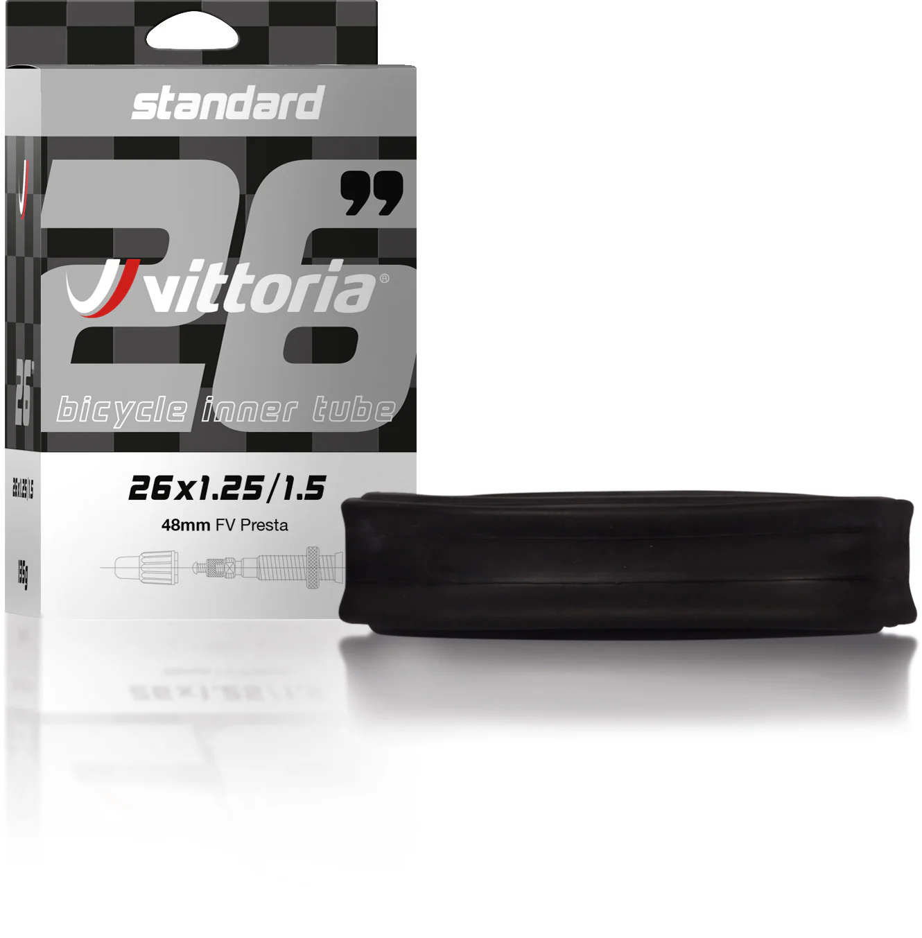 20"x1.95-2.125" inner tube Schrader valve