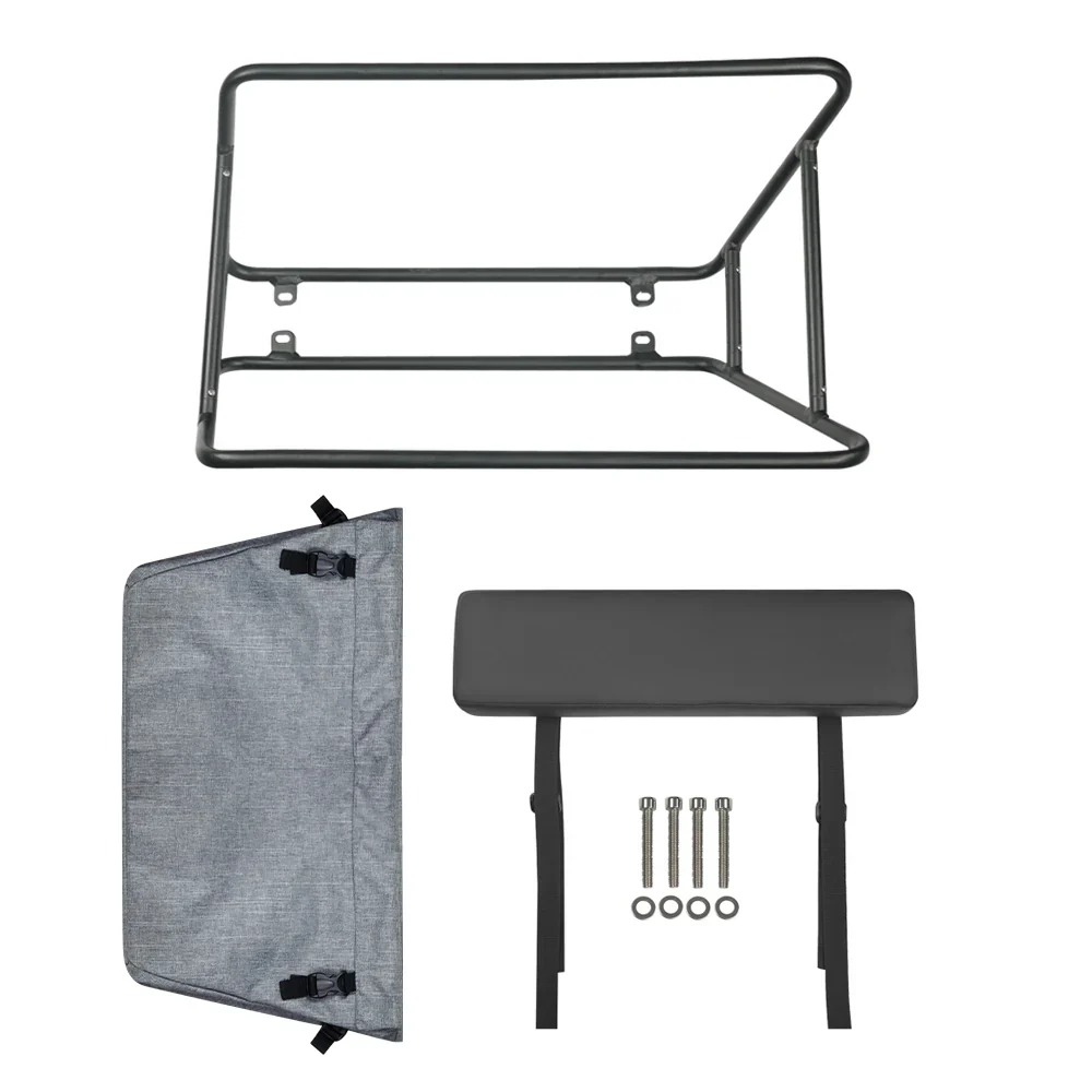 Child safety fence, seat pads & cargo bag