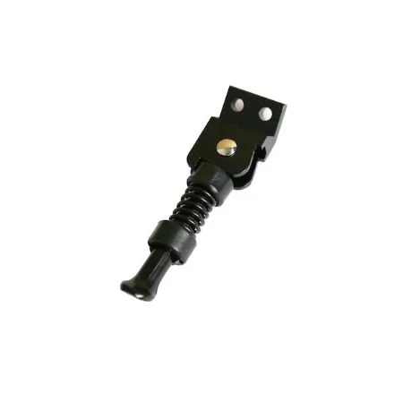 Electric scooter kickstand with suspension
