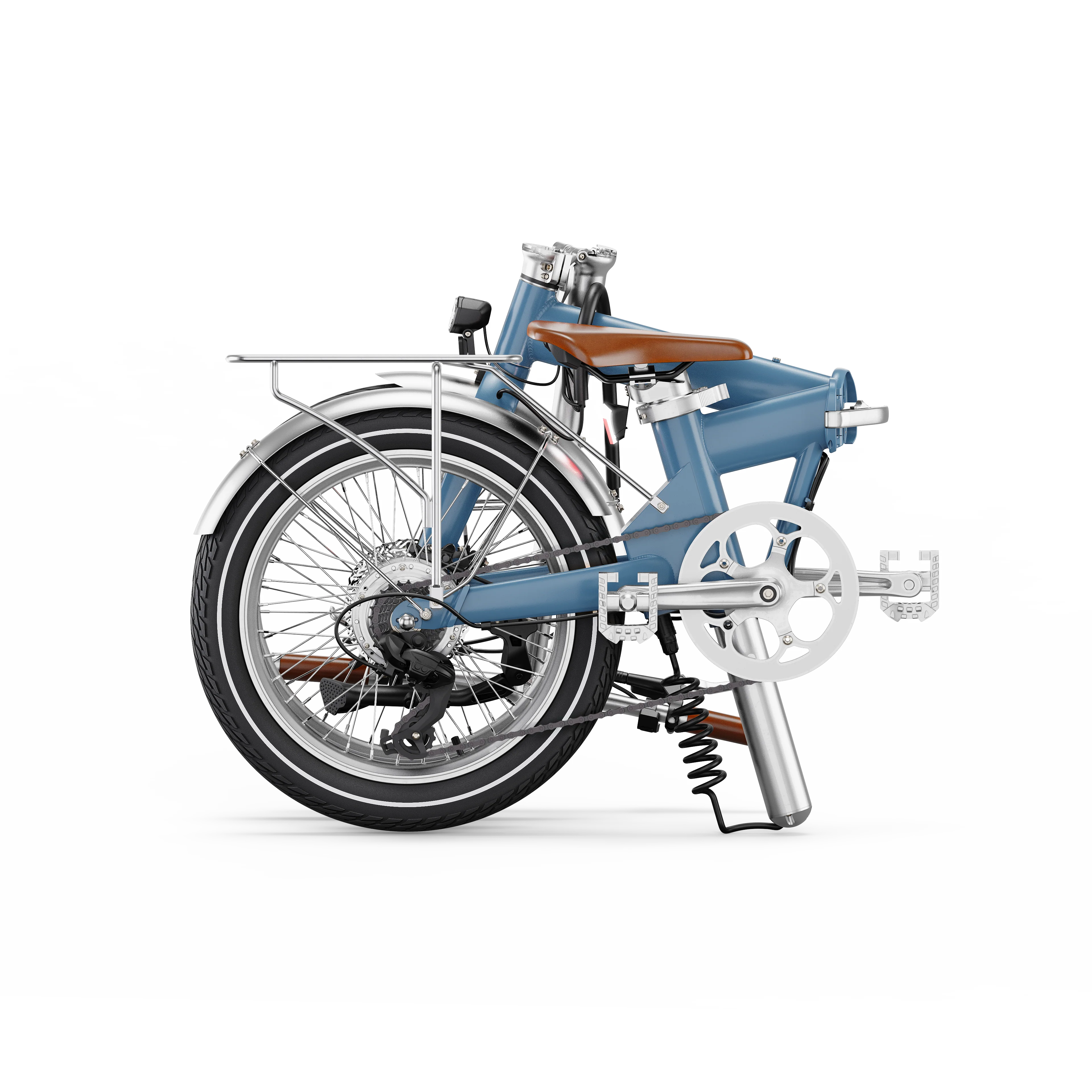 Eovolt Afternoon 20" Origins Vintage Folding Electric Bike - Image 3