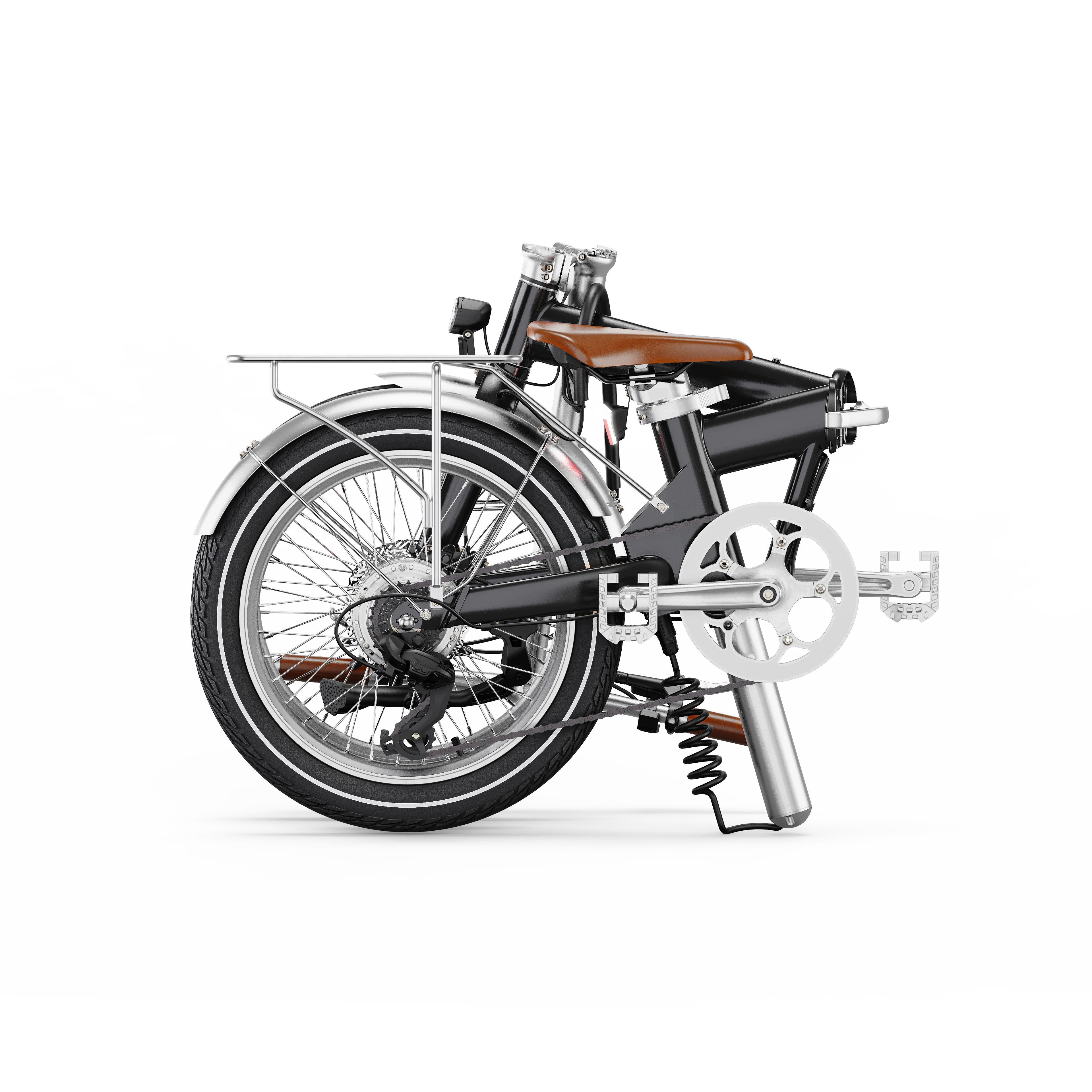 Eovolt Afternoon 20" Origins Vintage Folding Electric Bike - Image 4