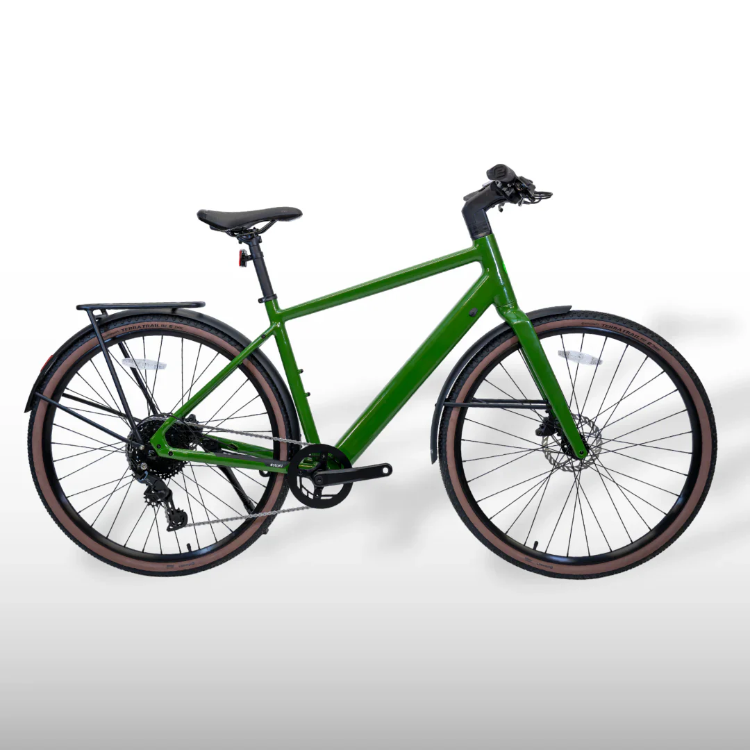 Estarli E28.9 hybrid electric bike - cross bar frame - Image 13