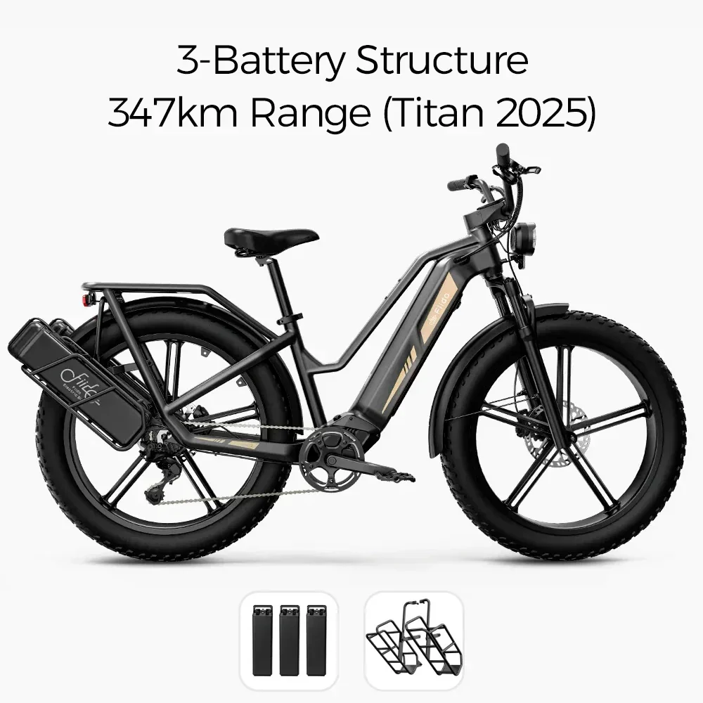 Fiido Titan fat tyre touring e-bike | new edition - Image 2