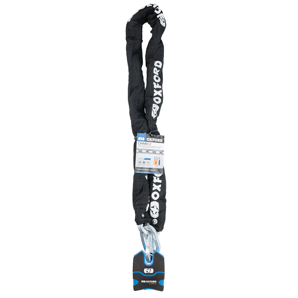 Oxford Chain 12 & Padlock 12mm x 1.5m Sold Secure Diamond - Image 3