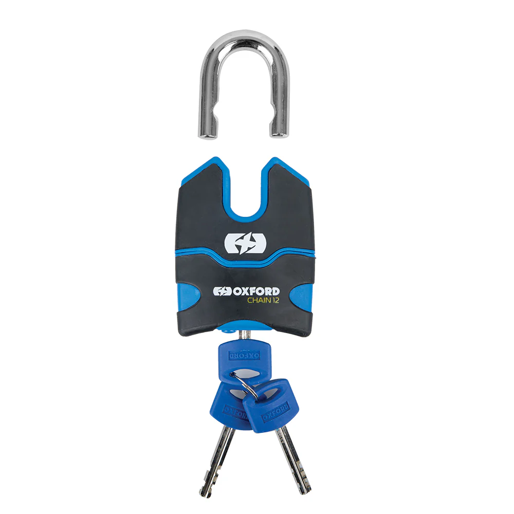 Oxford Chain 12 & Padlock 12mm x 1.5m Sold Secure Diamond - Image 5