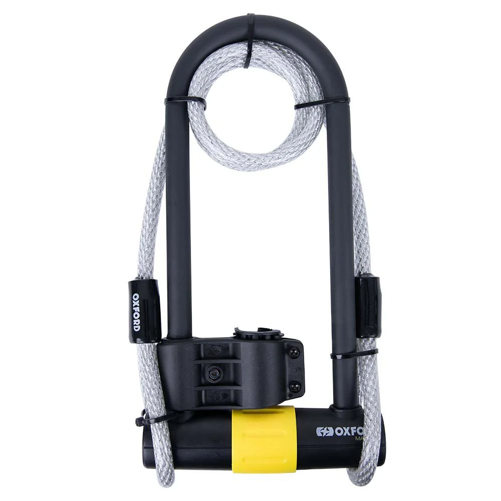 Oxford Magnum Duo U-lock& cable 315x170mm