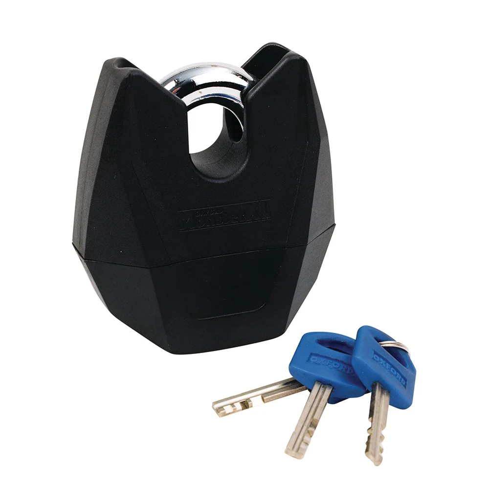 Oxford Monster XL Chain & Padlock Sold Secure Gold - Image 3