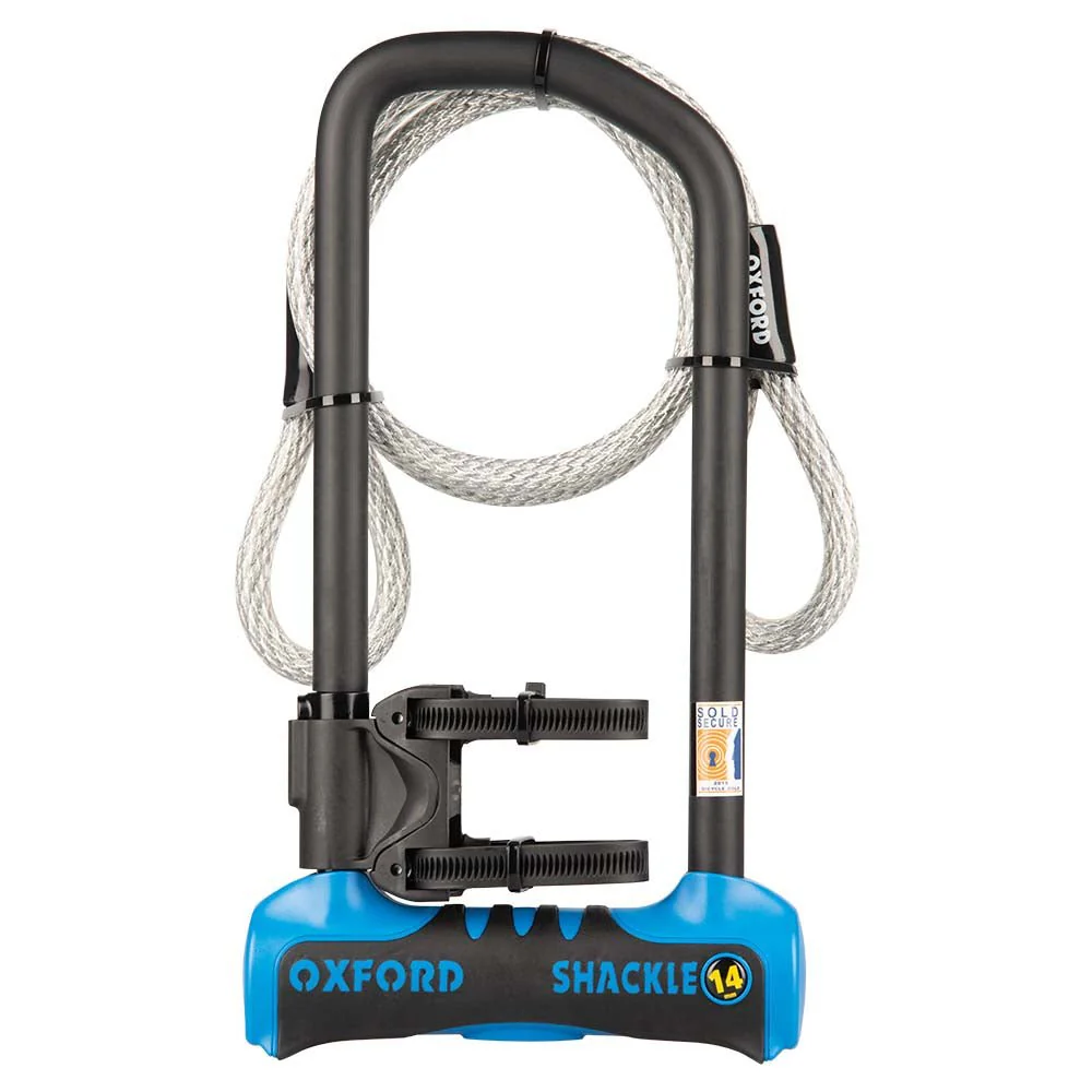 Oxford Shackle 14 Pro Duo U-lock & cable 320mmx117mm