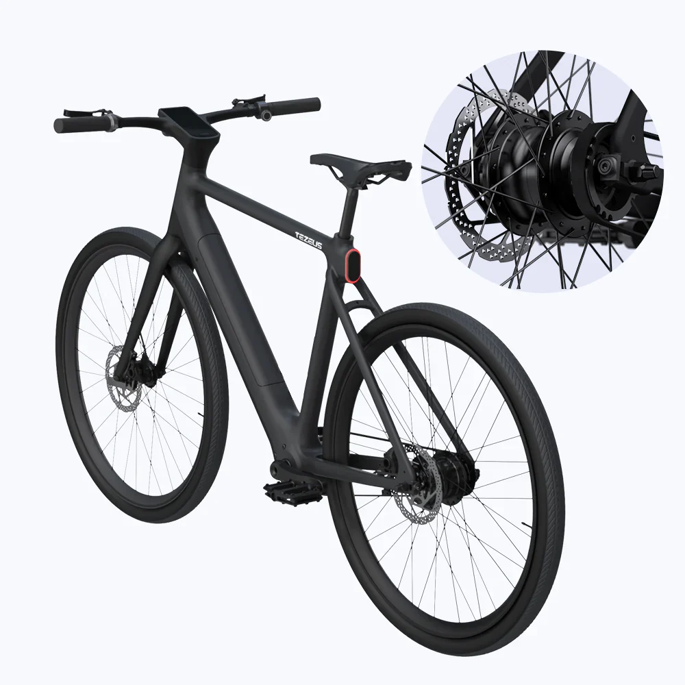 Tezeus C8 carbon fibre electric bike - Image 5