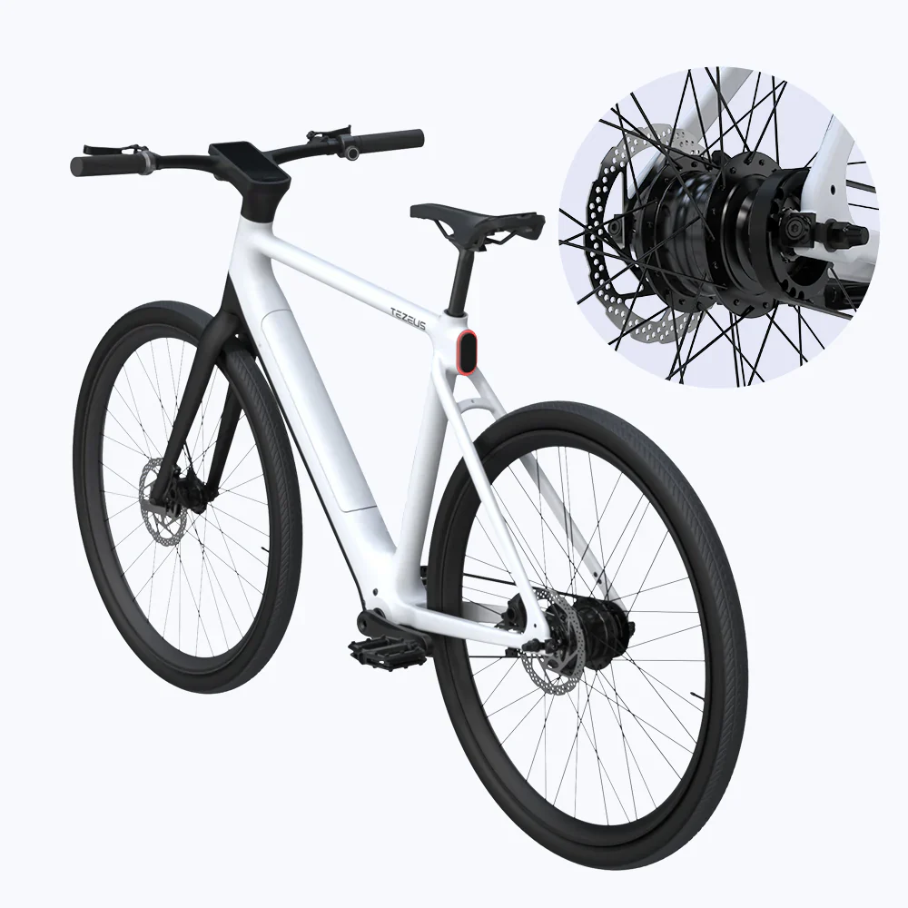 Tezeus C8 carbon fibre electric bike - Image 6