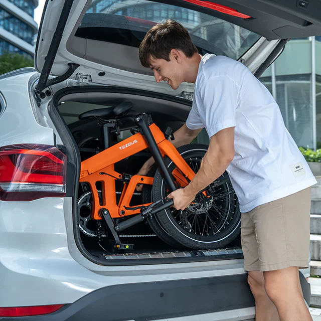 Tezeus Swift foldable carbon e-bike - Image 10